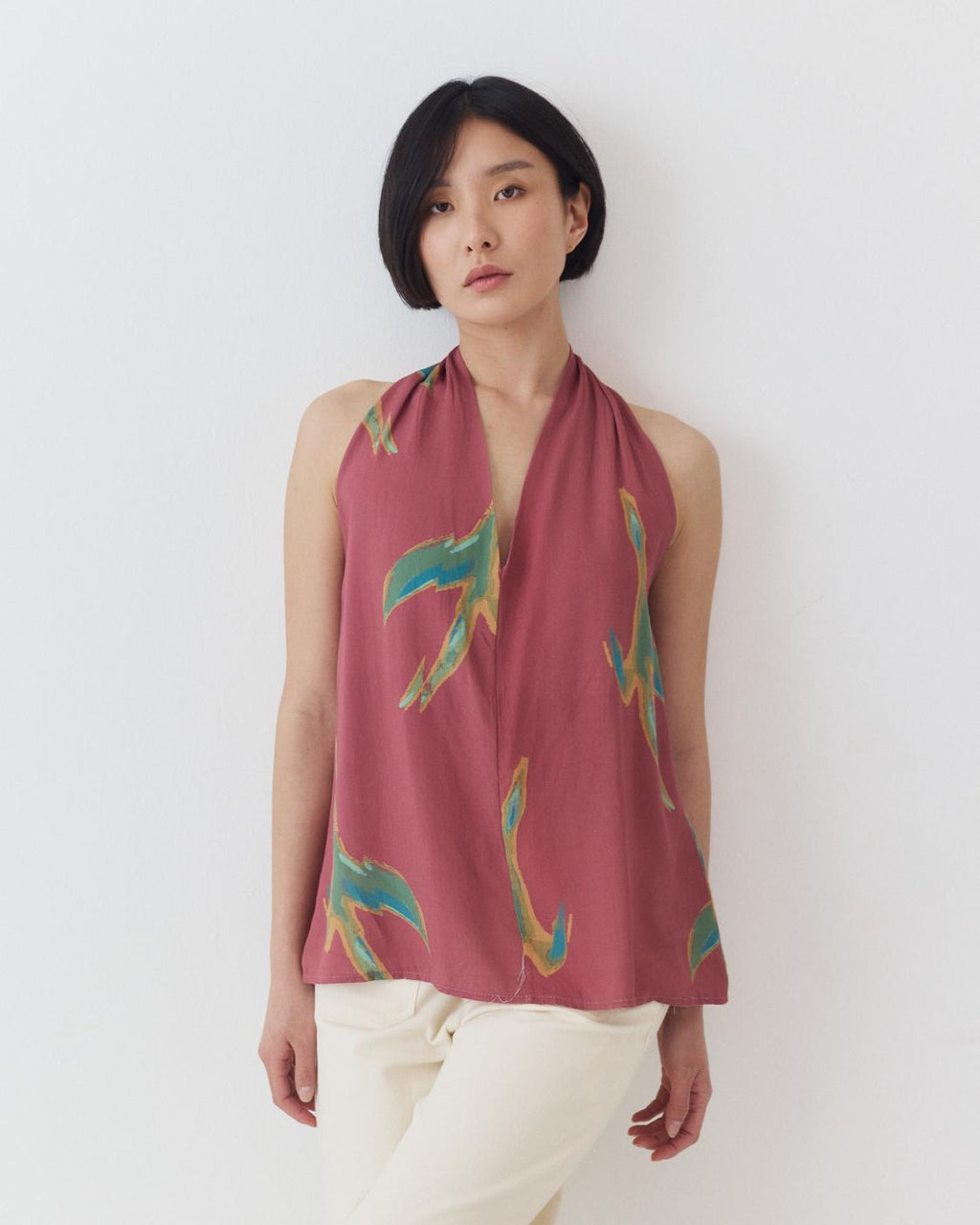 TOP HALTER ESTAMPADO