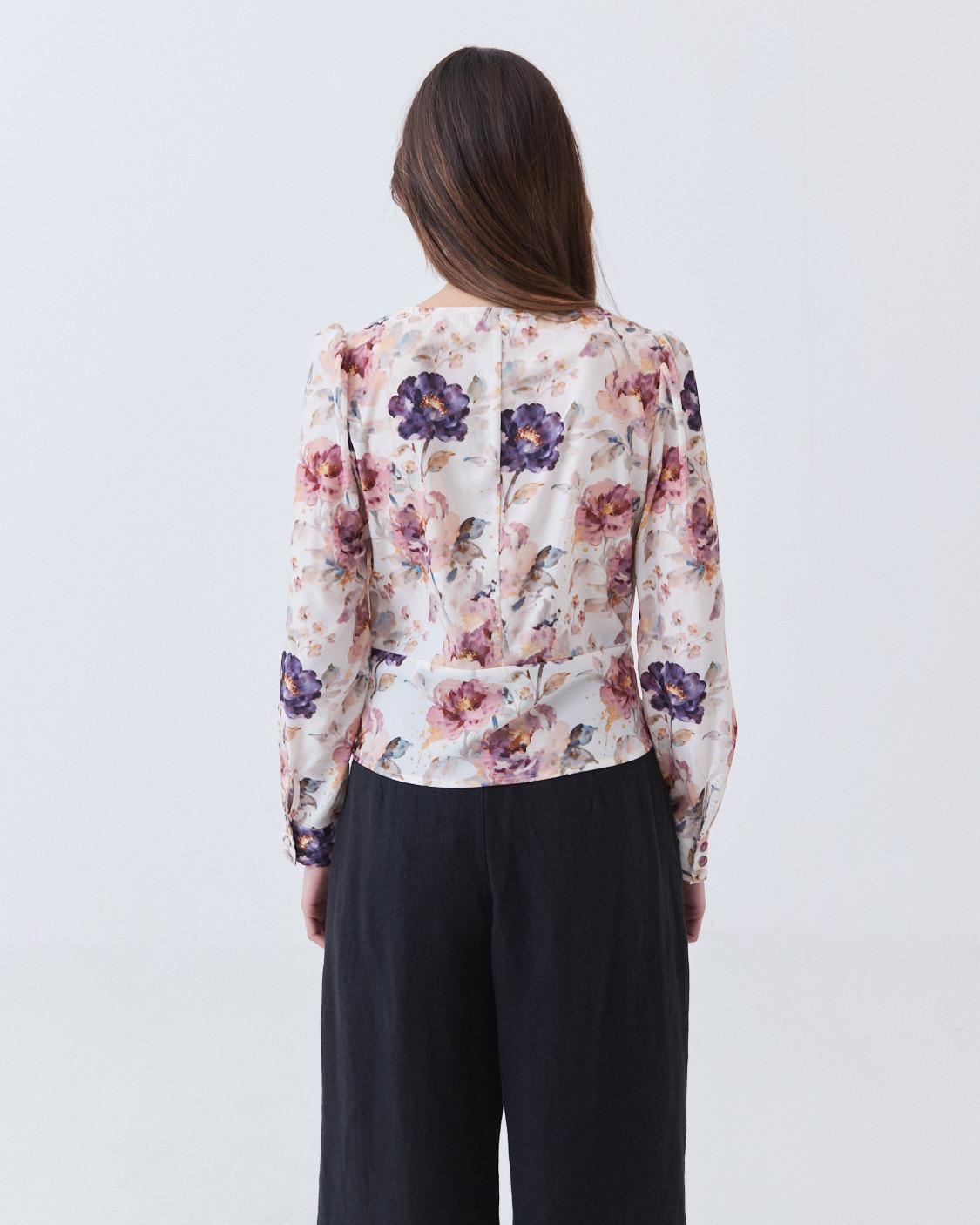 FLORAL PRINT BLOUSE