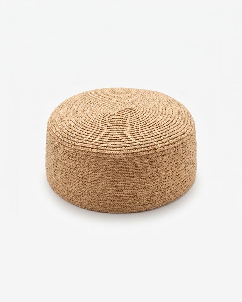 SOMBRERO PILLBOX RAFIA