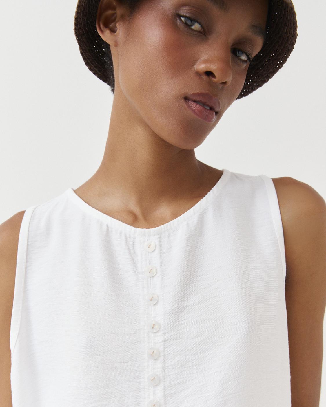 FRONT OPENING BUTTON TOP