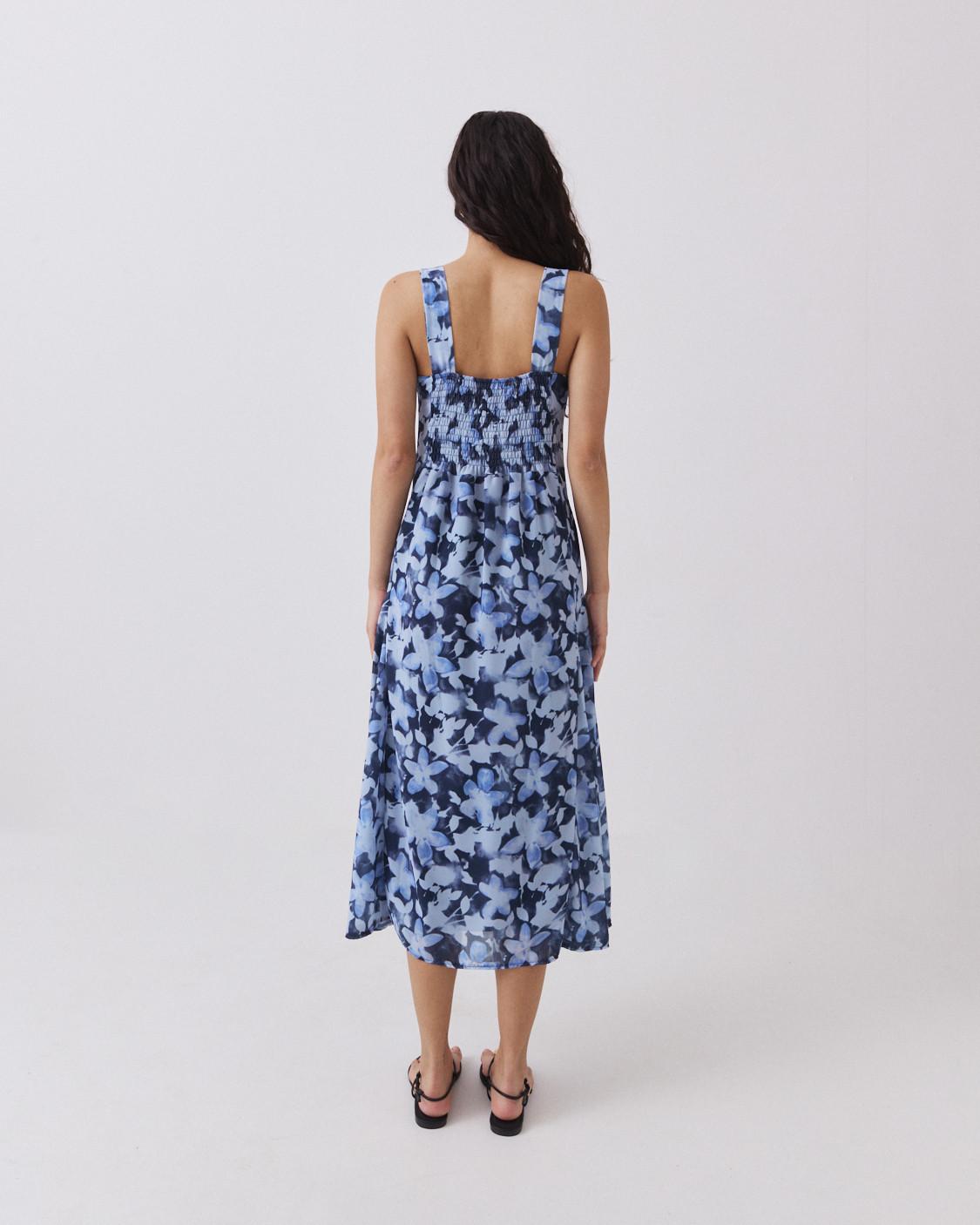 VESTIDO LARGO ESTAMPADO