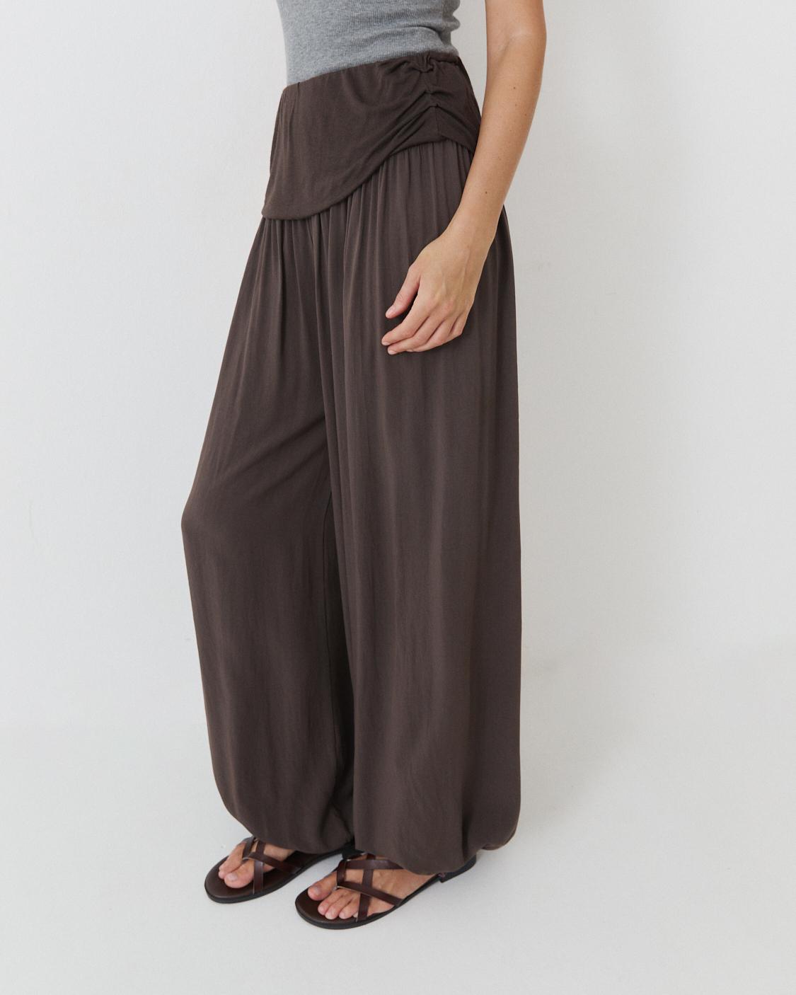 PANTALÓN BOMBACHO CINTURA ANCHA