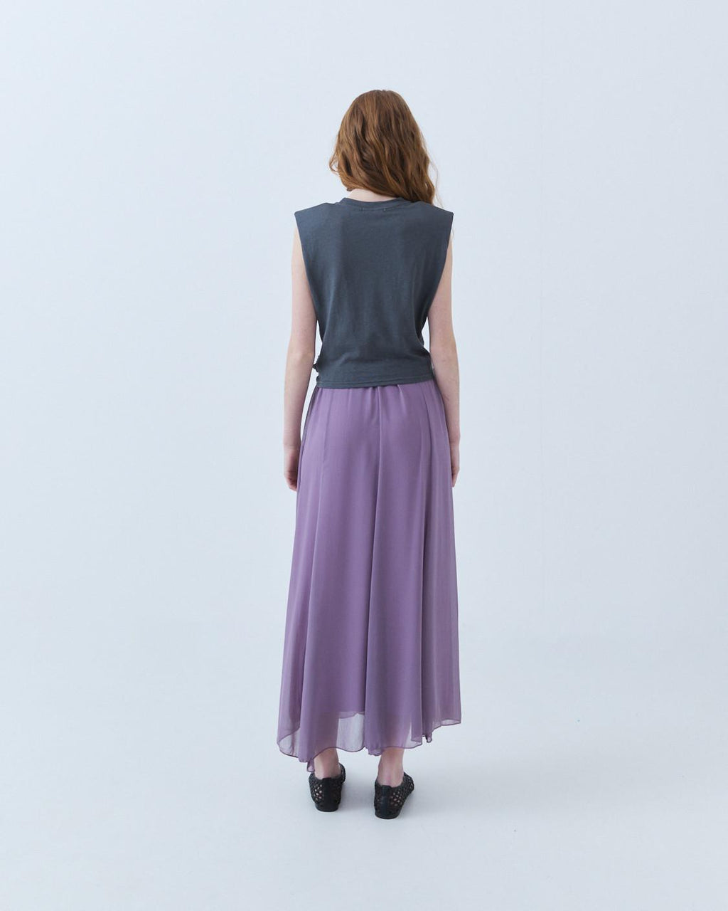 FALDA MIDI FLUIDA