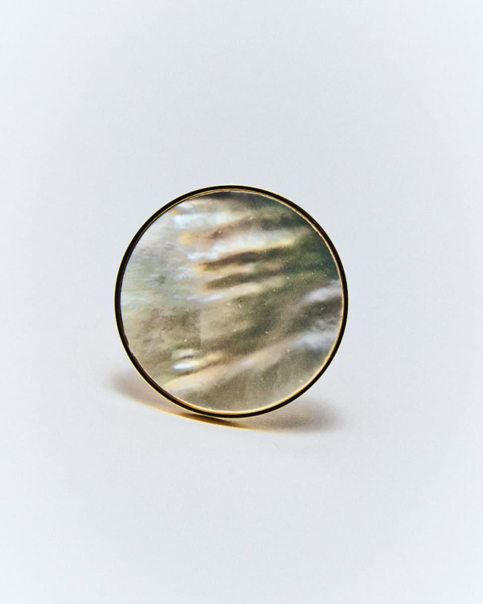 ANILLO CIRCULAR EFECTO PIEDRA