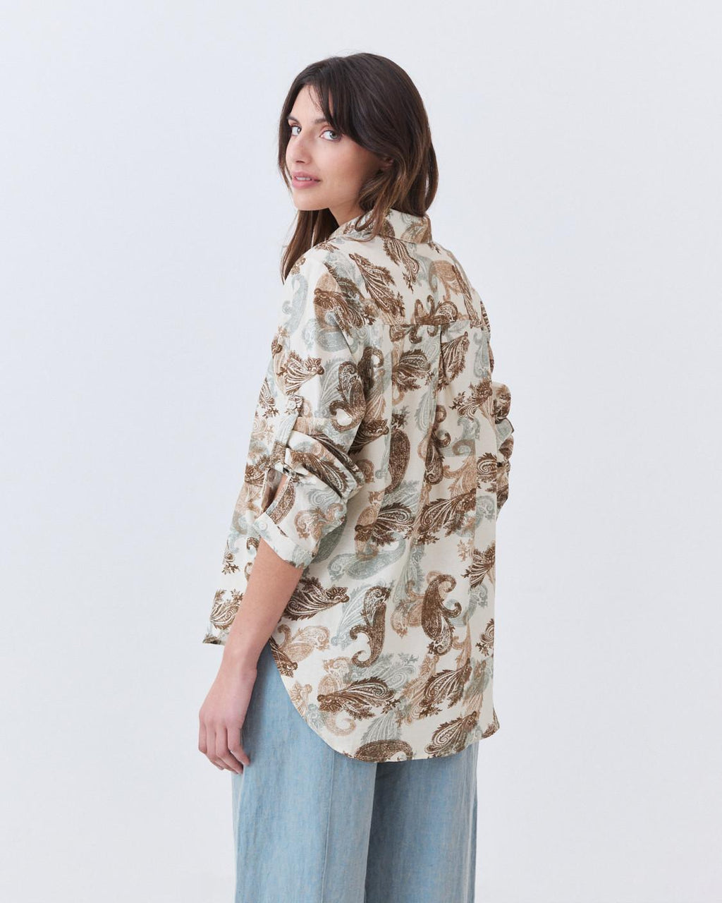 ORNAMENTAL PRINT SHIRT