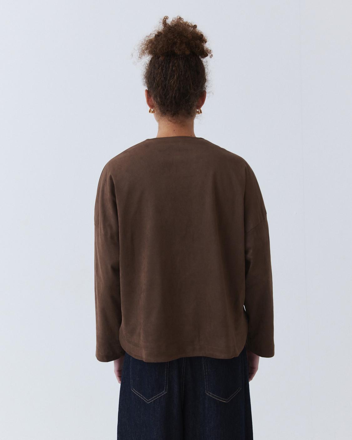 SUEDE POCKET JACKET