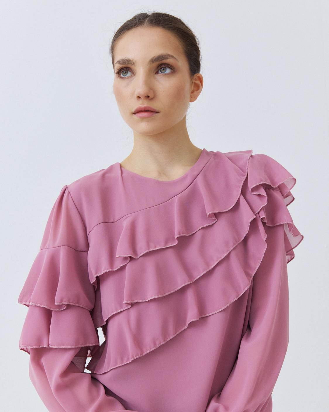 BLUSA CAPAS VOLANTES