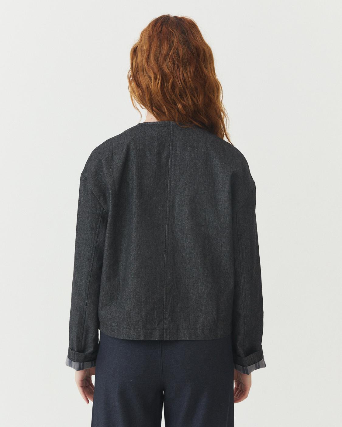 CHAQUETA DENIM BOTONES
