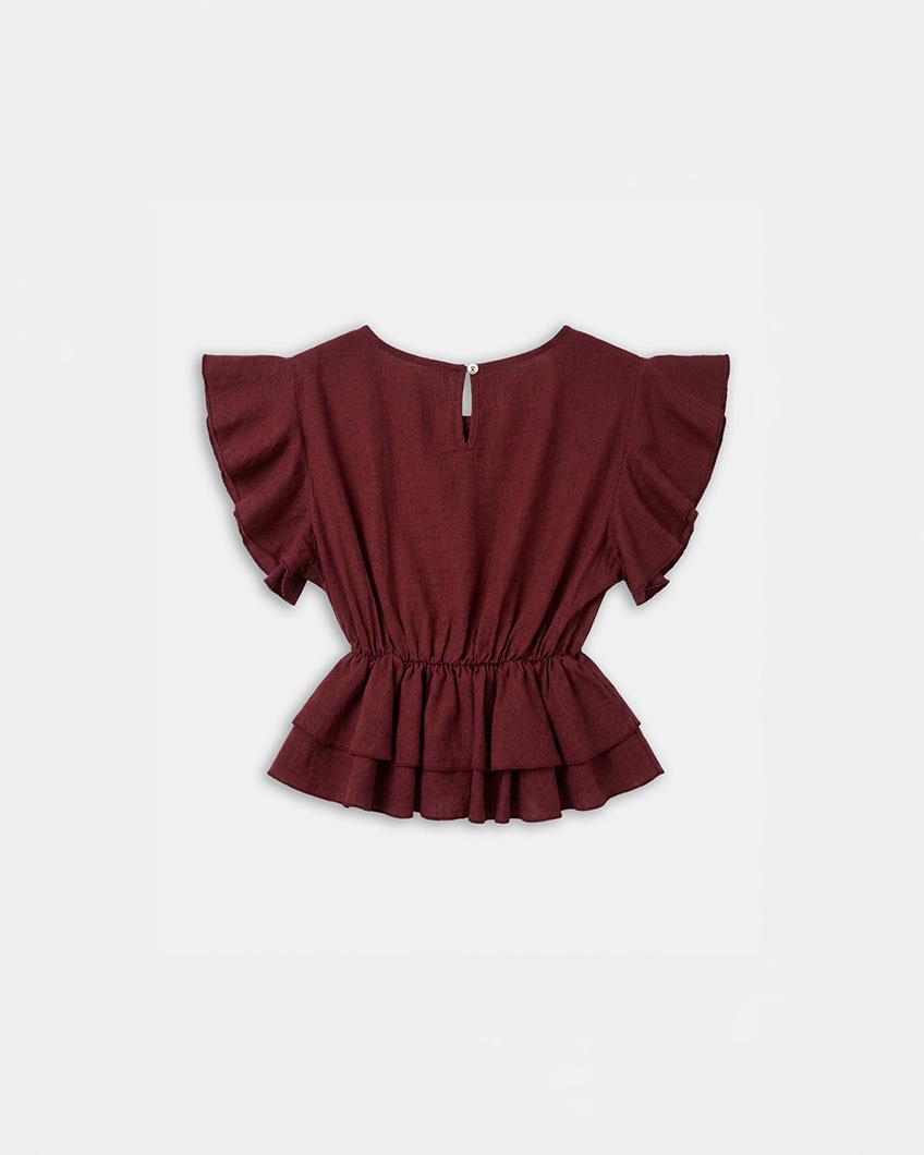 BLUSA CINTURA VOLANTES