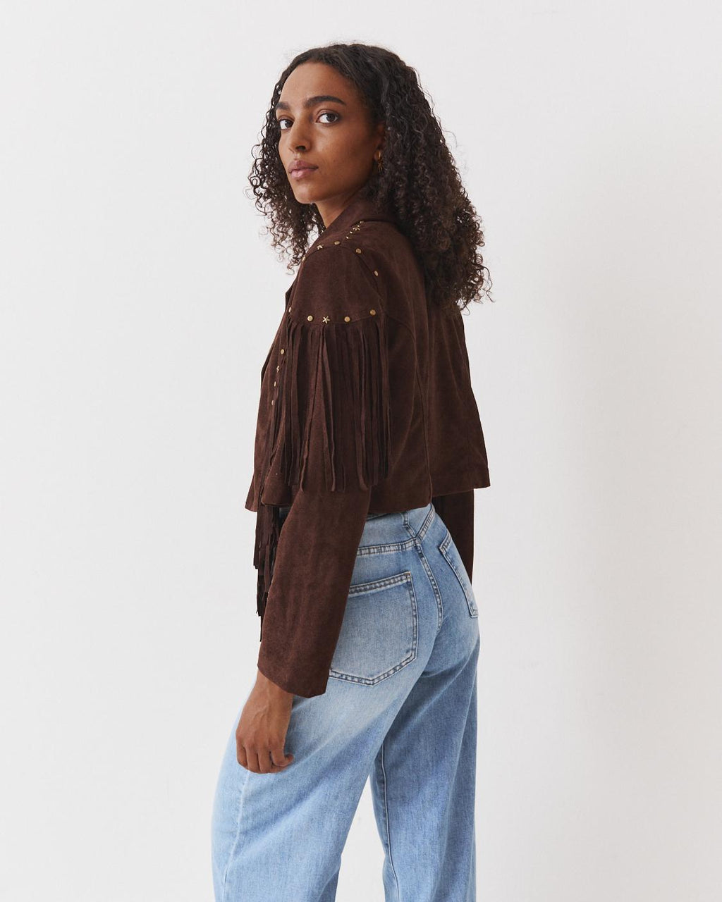 CHAQUETA ANTE FLECOS