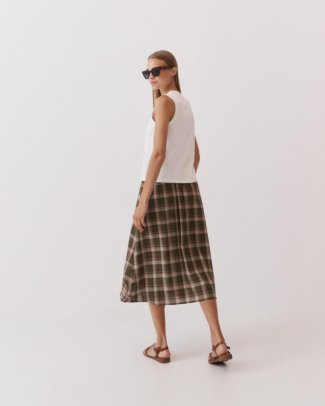 FALDA CUADROS EVASÉ