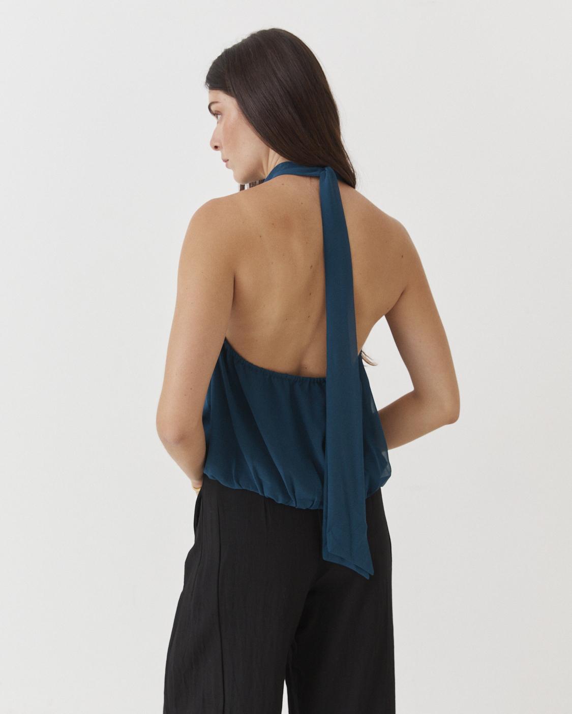 TOP HALTER FLUIDO