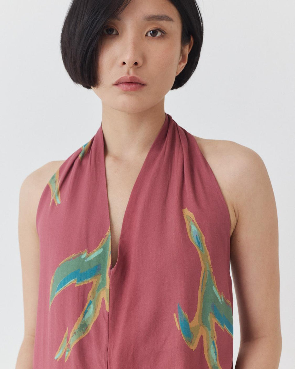 TOP HALTER ESTAMPADO
