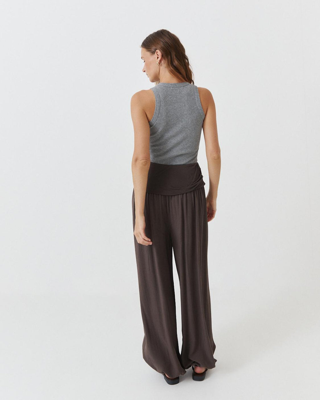 PANTALÓN BOMBACHO CINTURA ANCHA