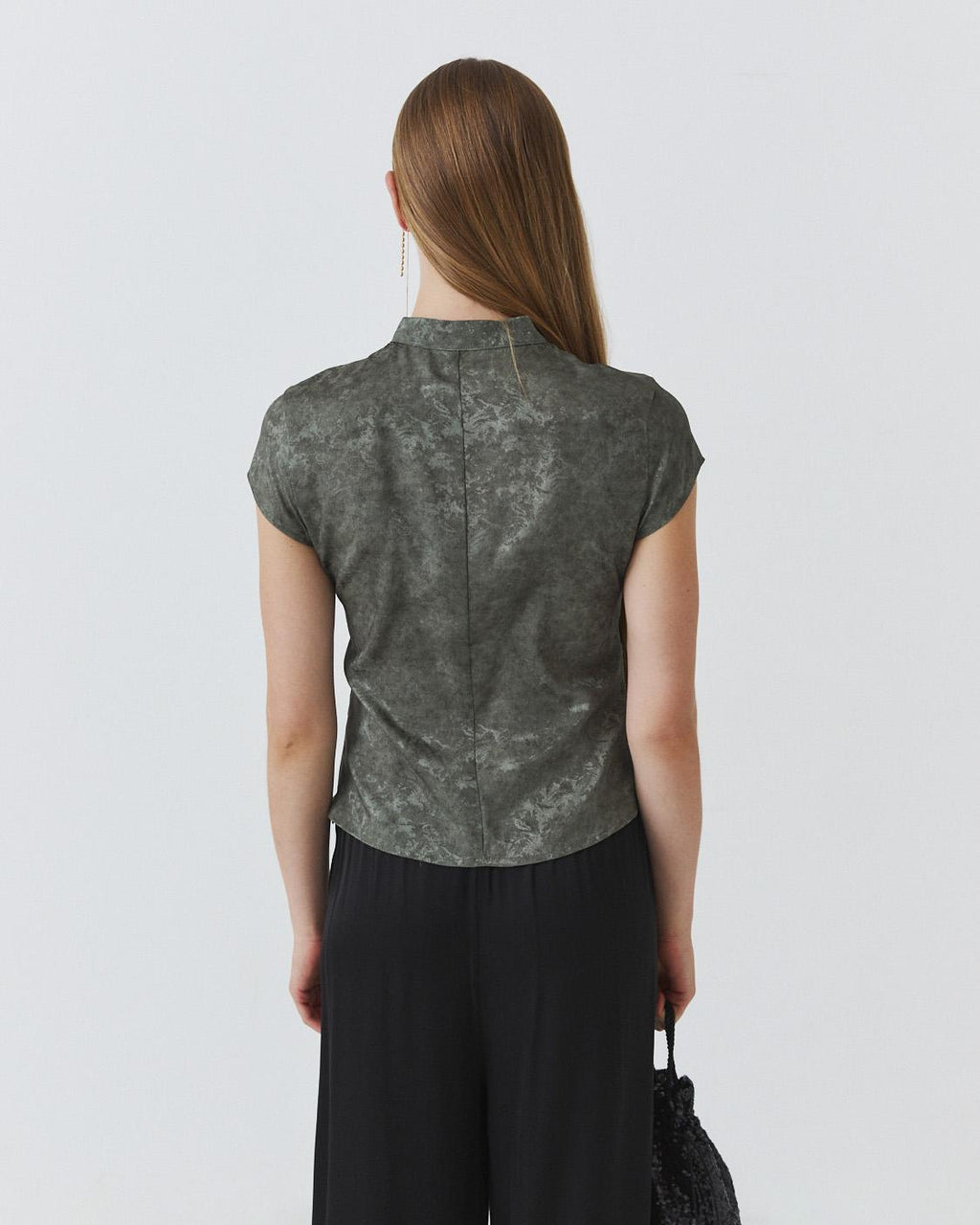 BLUSA QIPAO JACQUARD