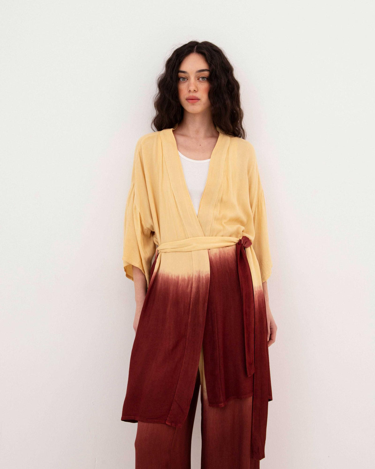 OMBRÉ LONG KIMONO