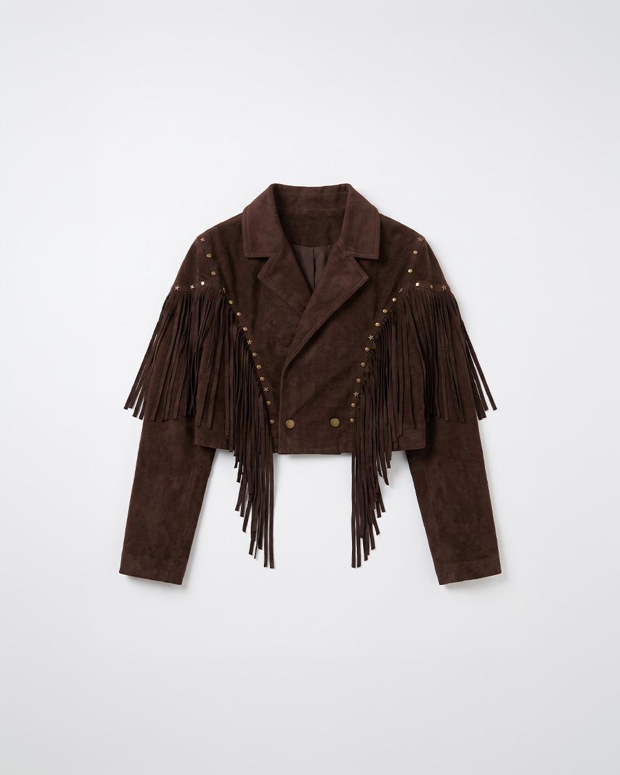 CHAQUETA ANTE FLECOS