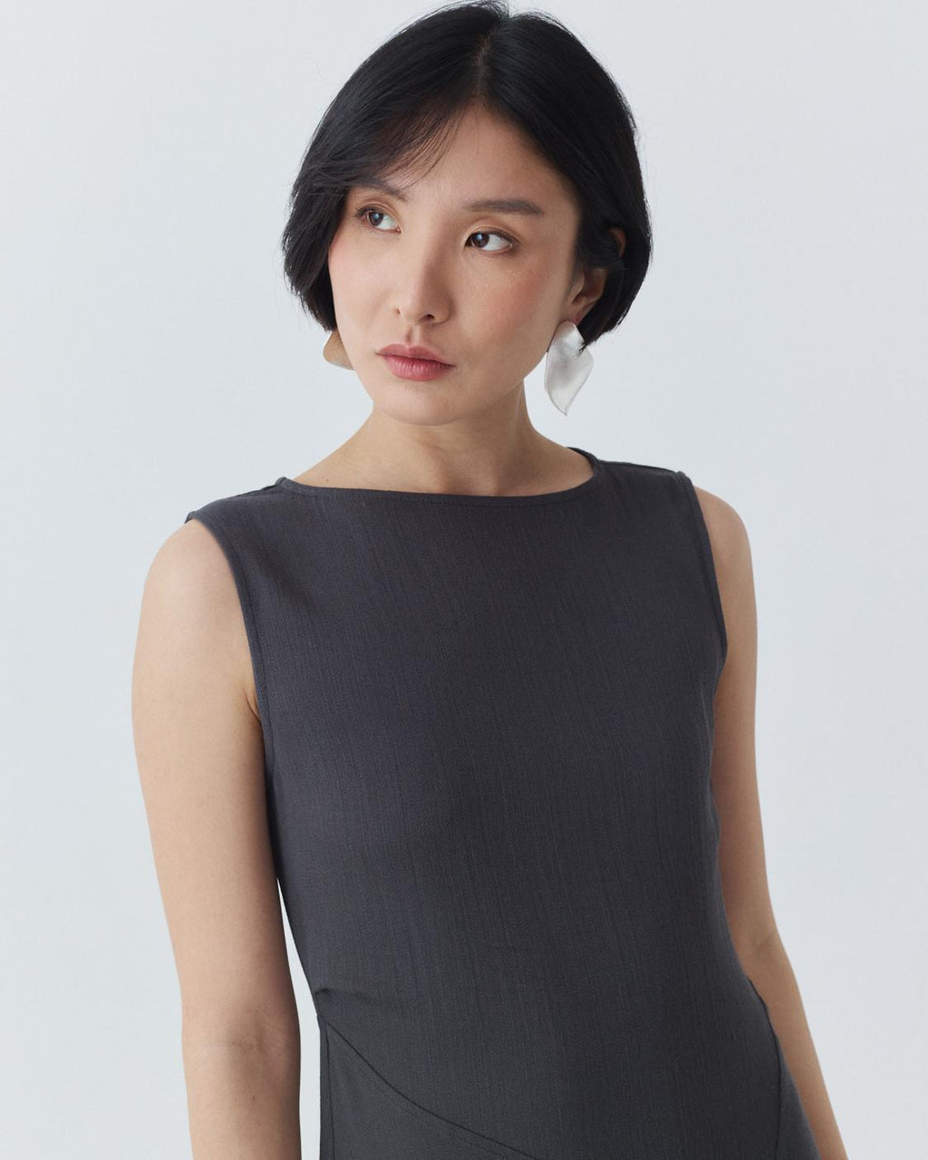 LONG APPLIQUÉ DRESS