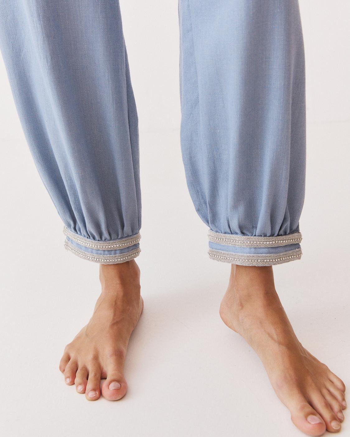 PANTALÓN BOMBACHO BRILLOS