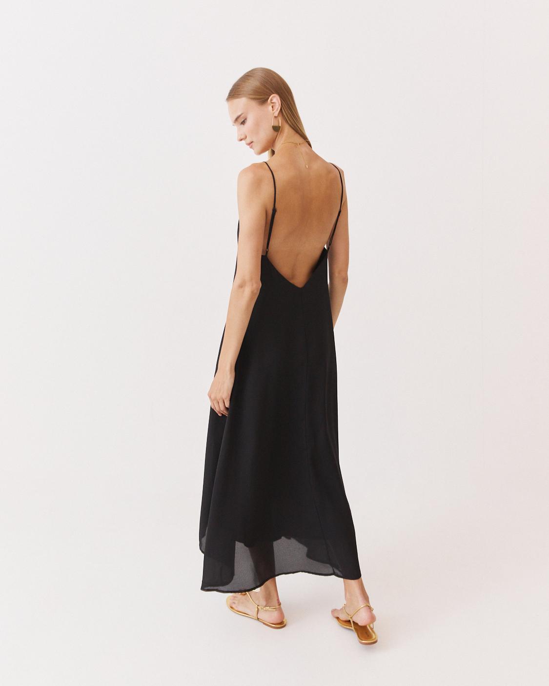LONG STRAPPY DRESS