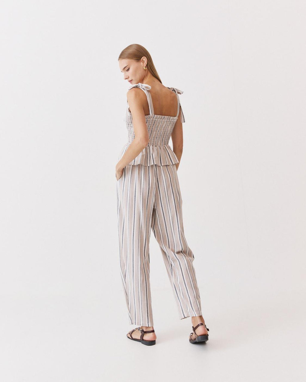 PANTALÓN STRAIGHT RAYAS