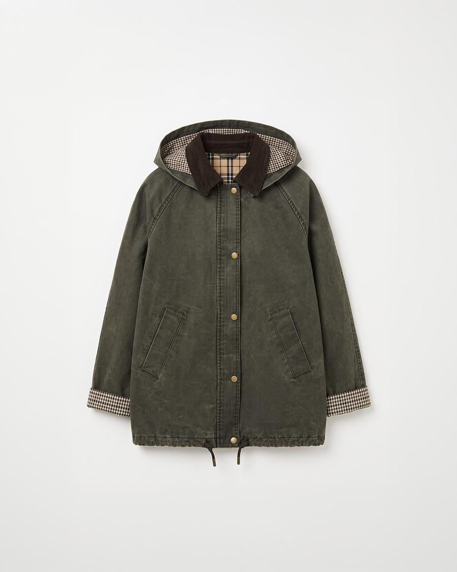 DETACHABLE HOOD PARKA