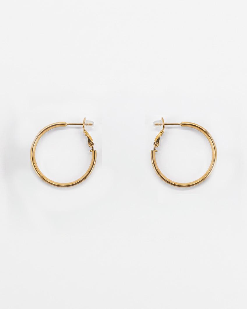PENDIENTES DE ARO DORADO