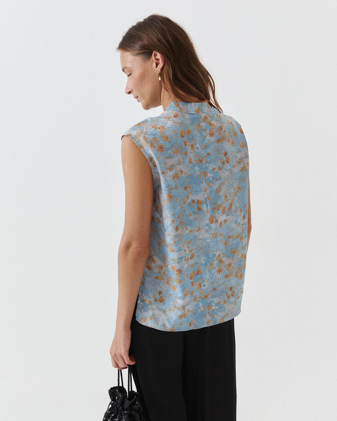 TOP QIPAO FLOWERS