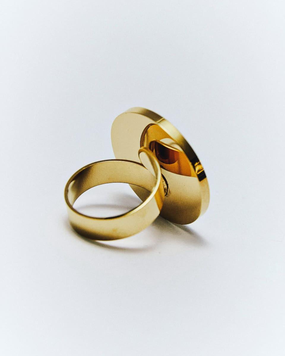ANILLO CIRCULAR EFECTO PIEDRA