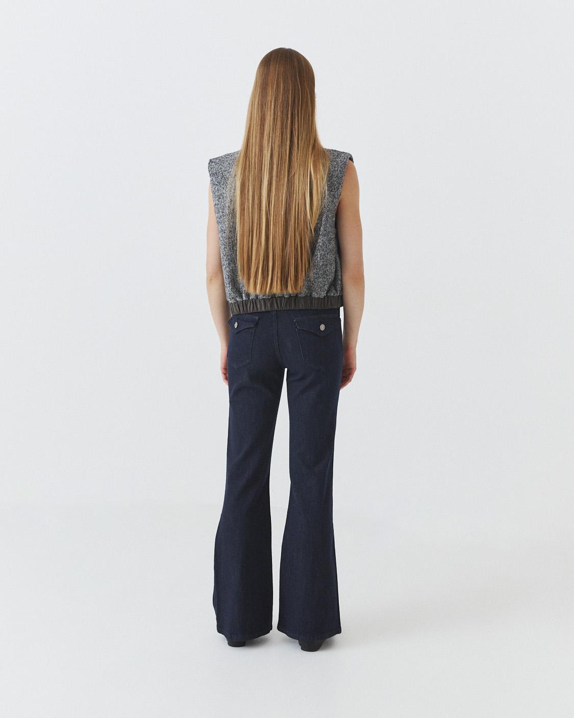 FLARE SEAM JEANS
