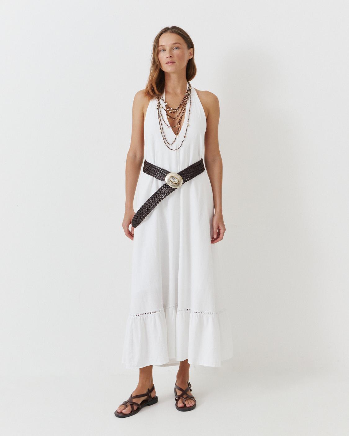 VESTIDO LARGO HALTER