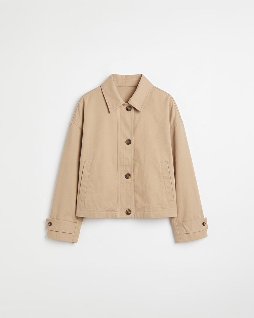 TRENCH CORTO BOTONES