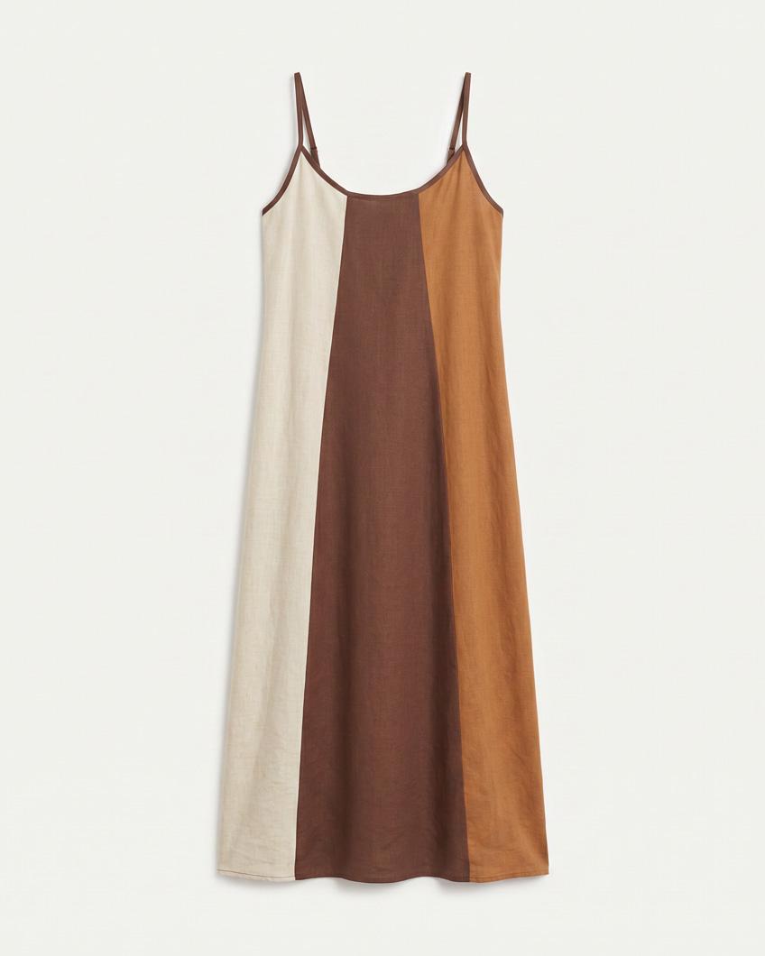 STRAP PANEL DRESS