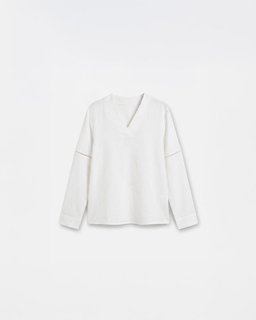 BLUSA MANGA LARGA PUNTILLA