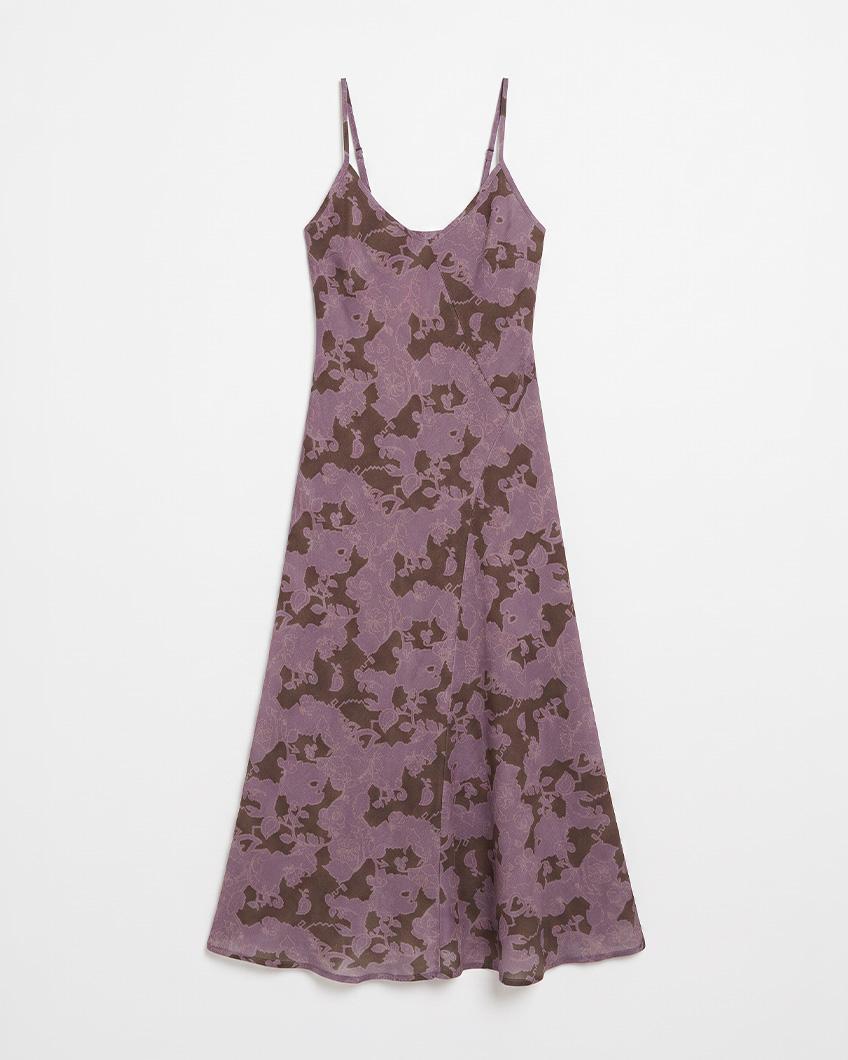FLORAL STRAPPY MAXI DRESS