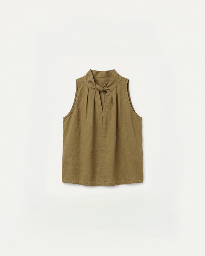 TOP LINO PLIEGUES ESCOTE V