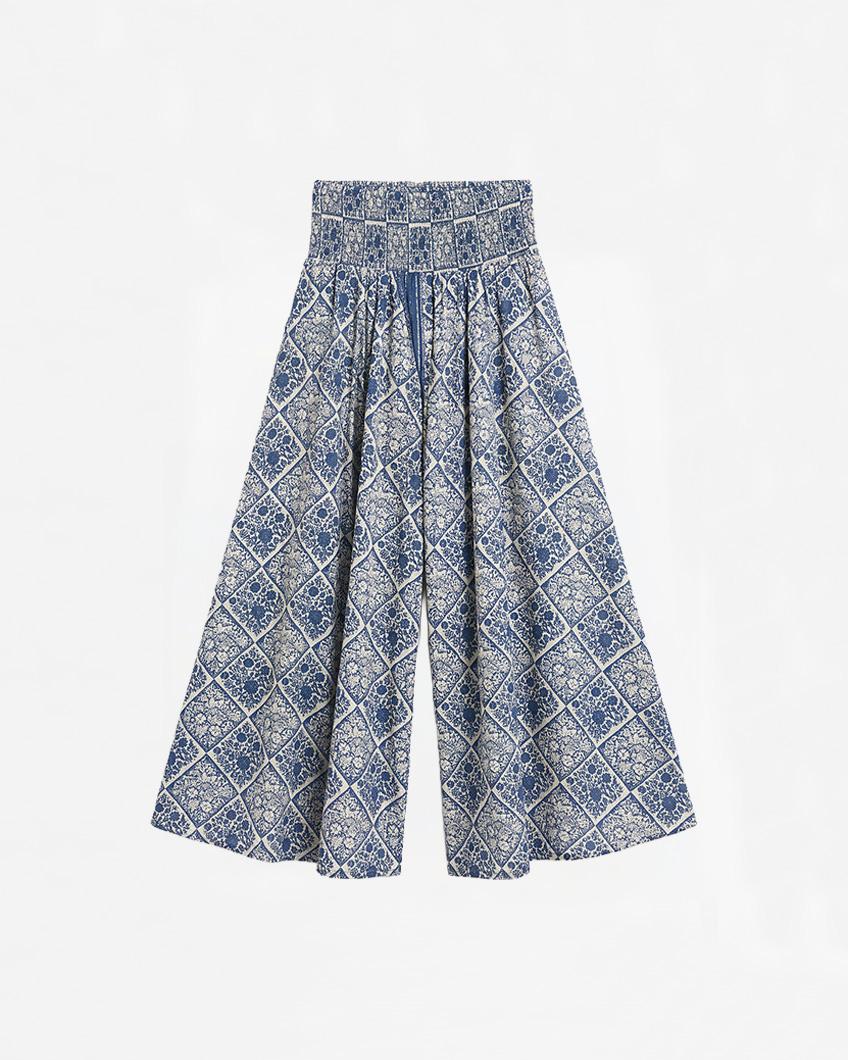 PANTALÓN PALAZZO ESTAMPADO