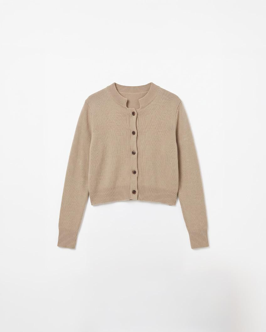 ELBOW PATCH CARDIGAN