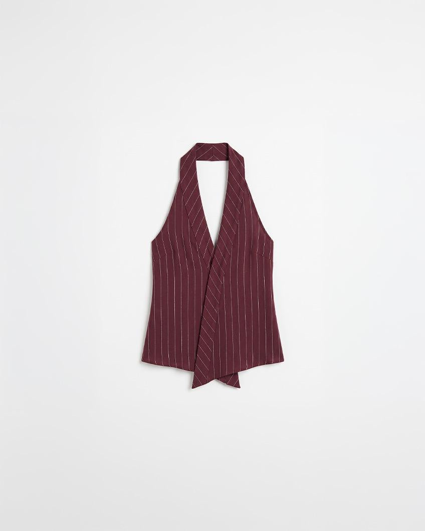 TOP HALTER RAYAS