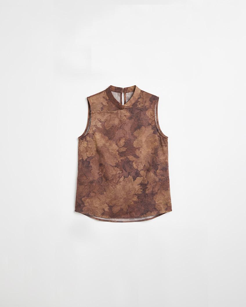 BLUSA JACQUARD FLORES